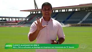 ASA e CSA se reencontram poucas semanas após final da Copa Alagoas - 17/4/26