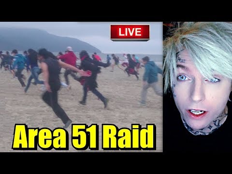 Reacting to Storm Area 51 Live Stream ???? Raid Reaction September 20
