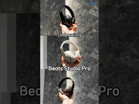 Mở hộp Tai nghe Beats Studio Pro (BH 12 tháng chính hãng tại AppleCare Việt Nam)