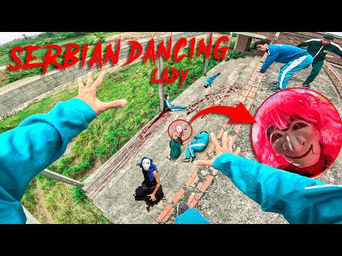 PL SQUID GAME ESCAPING SERBIAN DANCING LADY 78.0 | Parkour POV Horror | B2F Viet Nam