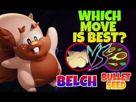 Greedent's *BELCH* Vs *BULLET SEED* l Which move can kill SNORLAX first l POKEMON UNITE