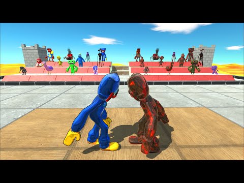 Creepy Monster vs Lava Itself - Animal Revolt Battle Simulator