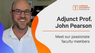 Meet Adjunct Professor John Pearson