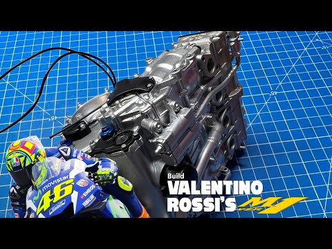 Build Valentino Rossi's YZR-M1 Motorcycle - Pack 7 - Stage 27-31