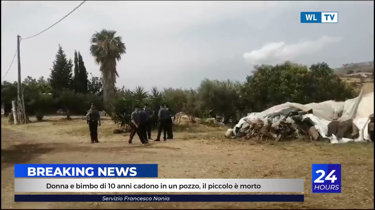 Donna e bimbo di 10 anni cadono in un pozzo, il piccolo è morto