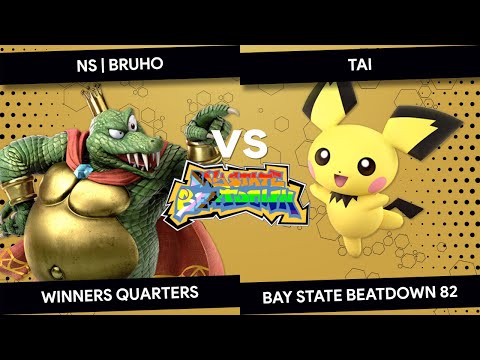 Bay State Beatdown 82 - NS | Bruho (King K Rool) vs Tai (Pichu) - Winners Quarters