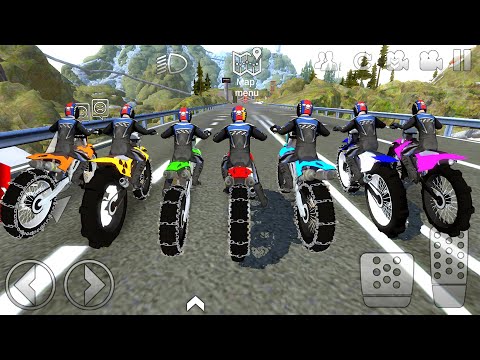 Motor Dirt Bikes driving 3d Off-Road #5 - Offroad Outlaws Motocross Bike Game Android Gameplay