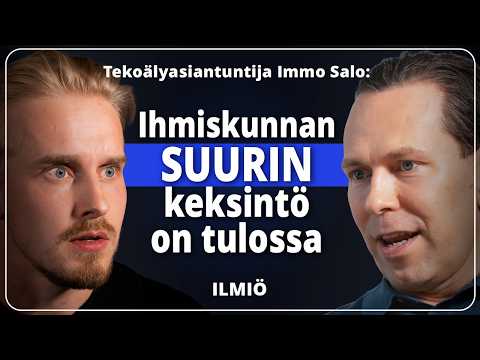 Tekoälyasiantuntija: Tekoäly tekee ihmisestä viihdyttäjän — Immo Salo