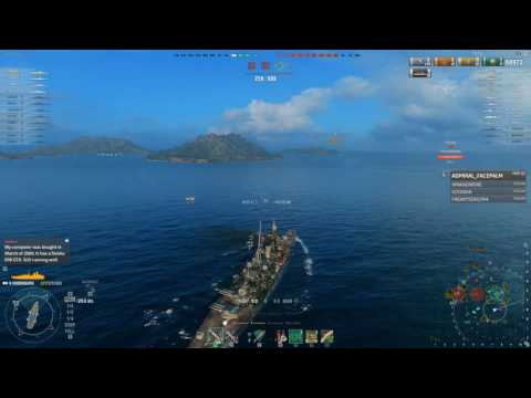 WoWS 0.6.0 - Hindenburg Gets Yugumo Surprise Torpedobeat
