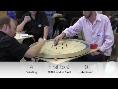 Crokinole 2016 London Final - Beierling v Hutchinson