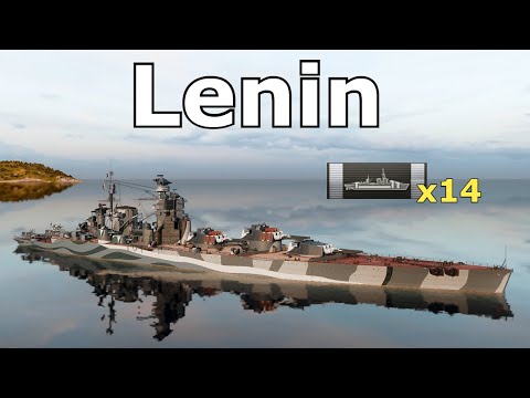 World of WarShips Lenin - 5 Kills 263K Damage