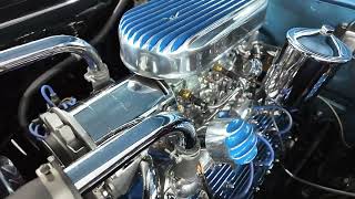 1951 Ford Custom Tudor Sedan Engine Compartment