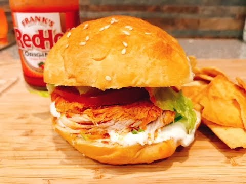 How To Make Buffalo Chicken Sandwiches