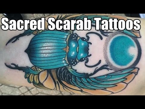 Sacred Scarab Tattoos | TATTOO WORLD