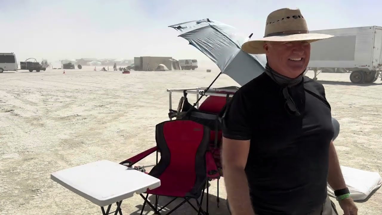 Burning Man 2024 solo four days in a wagon ￼￼