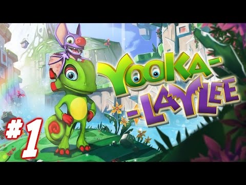 Yooka-Laylee Gameplay Walkthrough Part 1 - SHIPWRECK CREEK! (Xbox One 1080p 60fps)