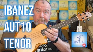 Video thumbnail for Got A Ukulele Reviews - Ibanez AUT10 Tenor by GotAUkulele