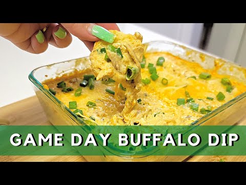 The BEST Buffalo Chicken Dip Recipe | Super Bowl Appetizers