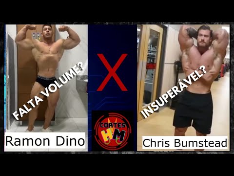 RAMON DINO VERSUS CHRIS BUMSTEAD!! COMPETINDO QUEM GANHARIA? VEREMOS NO MR.OLYMPIA?