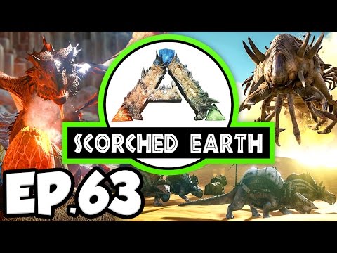 ARK: Scorched Earth Ep.63 - VULTURE TAME ATTEMPT & DODOREX SIGHTING!!! (Modded Dinosaurs Gameplay)