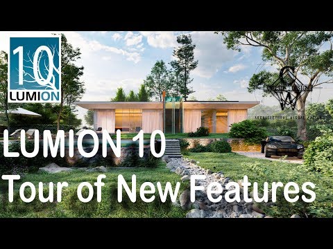 Lumion 10 Tour of New Features