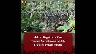 Download lagu Tentara sholat di medan perang | Story wa 1 menit mp3