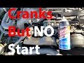How To Start A Car That Cranks But Doesn T Start How To Start A Car In Cold With Frozen Gas Lines