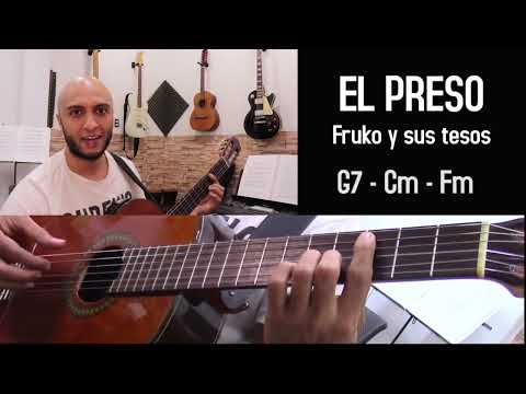 SALSA en Guitarra Cómo tocar el PRESO de Fruko y sus tesos