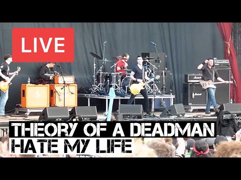 Theory of a Deadman - Hate My Life Live in [HD] @ Download Festival 2012
