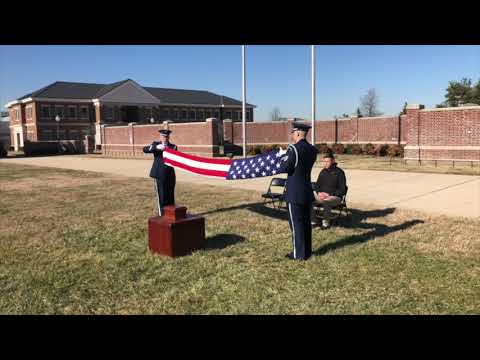 USAF Honor Guard 7 Person Cremate Sequence