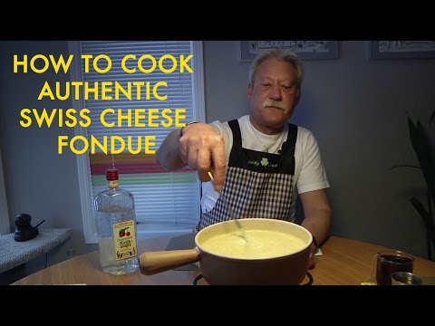 How to Make a Swiss Gruyere Cheese Fondue