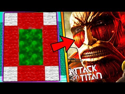 Minecraft: Portal to Attack on Titan Dimension