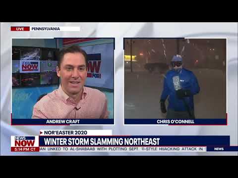WINTER STORM BLASTS PHILADELPHIA: Chris O'Connell With An Update | NewsNOW from FOX
