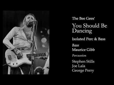 Thumbnail for The Bee Gees' - You Should Be Dancing - Isolated Bass and Percussion by Maurice Gibb