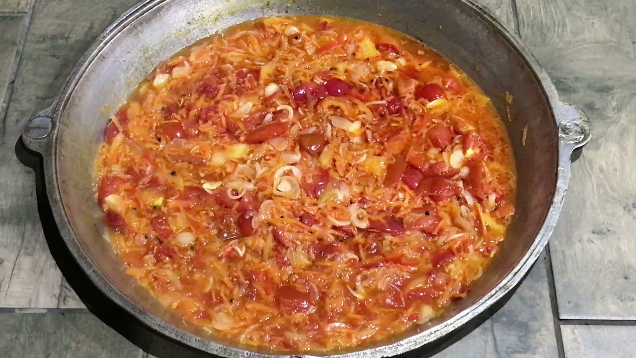 Салат летний. К плову в зиму