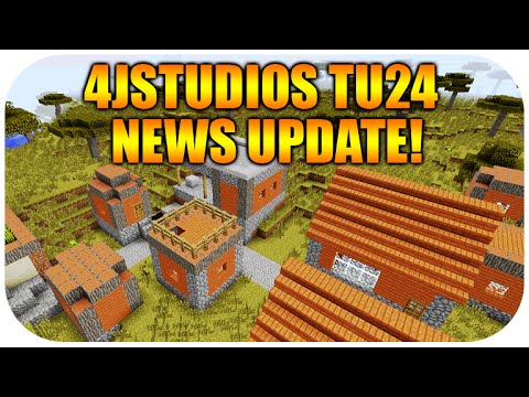 ★Minecraft Xbox 360 & PS3 4jStudios TU24 Update Video 