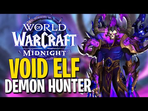 How to Unlock Void Elf Demon Hunter – COMPLETE Quest Chain Guide | WoW Midnight