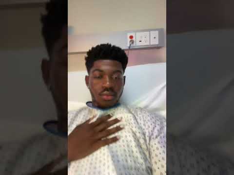 Lil Nas x in the hospital #shorts