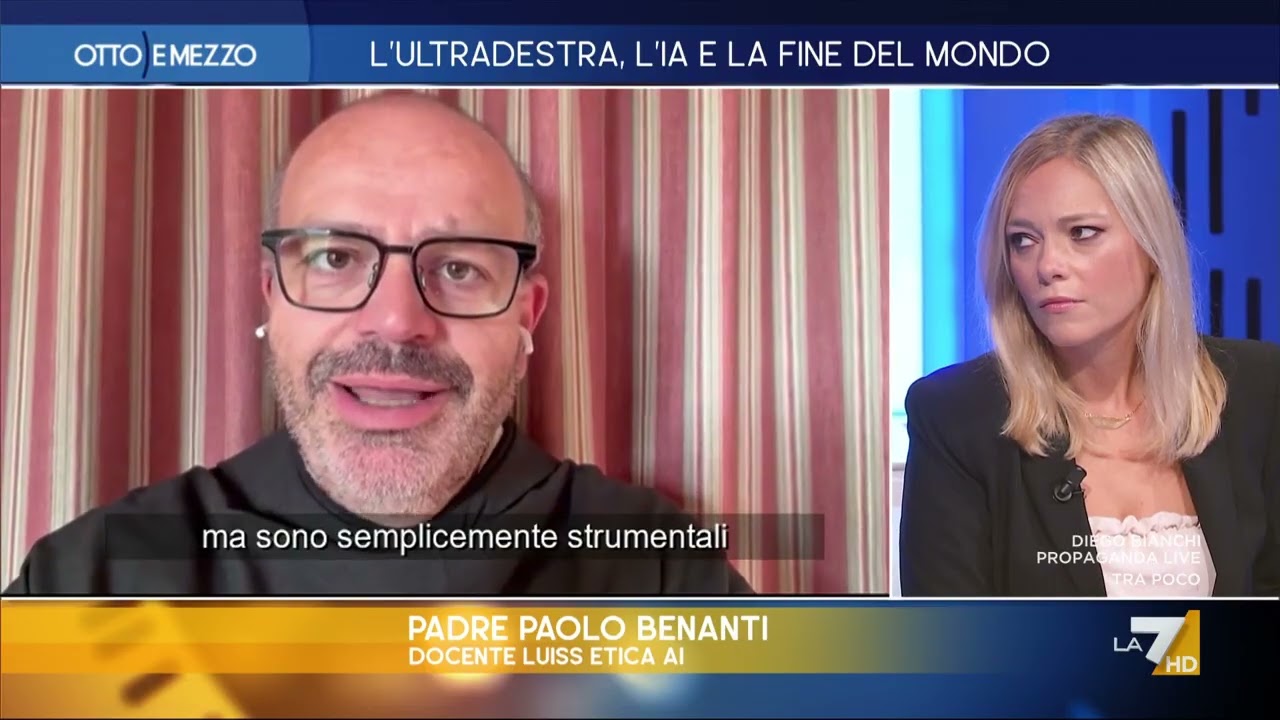 Padre Benanti dopo il summit di Glasgow sull'IA: "Le narrative apocalittiche sono strumentali"