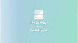 ShaleProfile Analytics YouTube Video