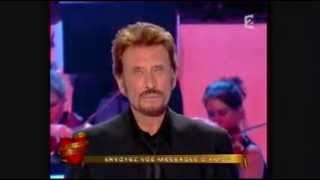 Johnny Hallyday et Chimène Badi - Derrière l'amour