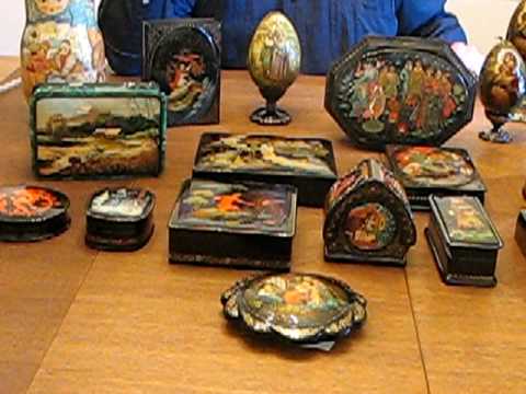 Russian Lacquer Boxes video