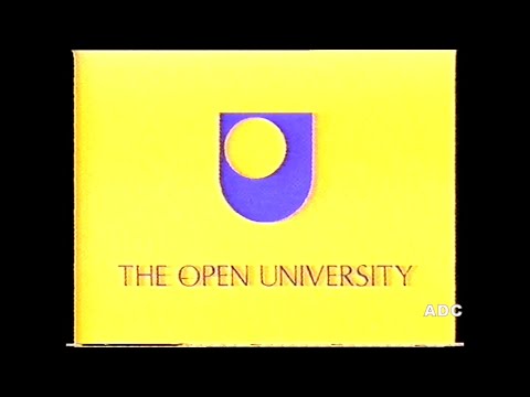 BBC OU closedown & BBC2 start-up & links announcer Andy Cartledge 27th March 1982