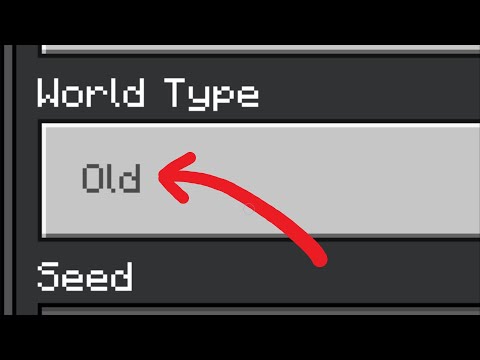 what if you create an "old" world type?