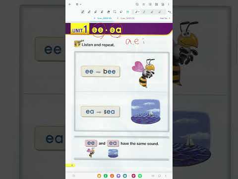 Smart Phonics 5 (Unit 1) ee. ea
