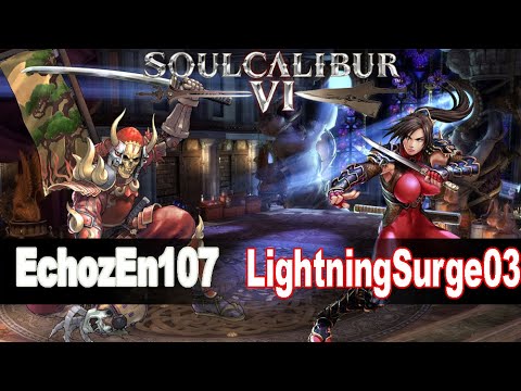 SC6: EchozEn107 (Yoshimitsu) vs LightningSurge03 (Taki) Soul Calibur 6 Ranked Match