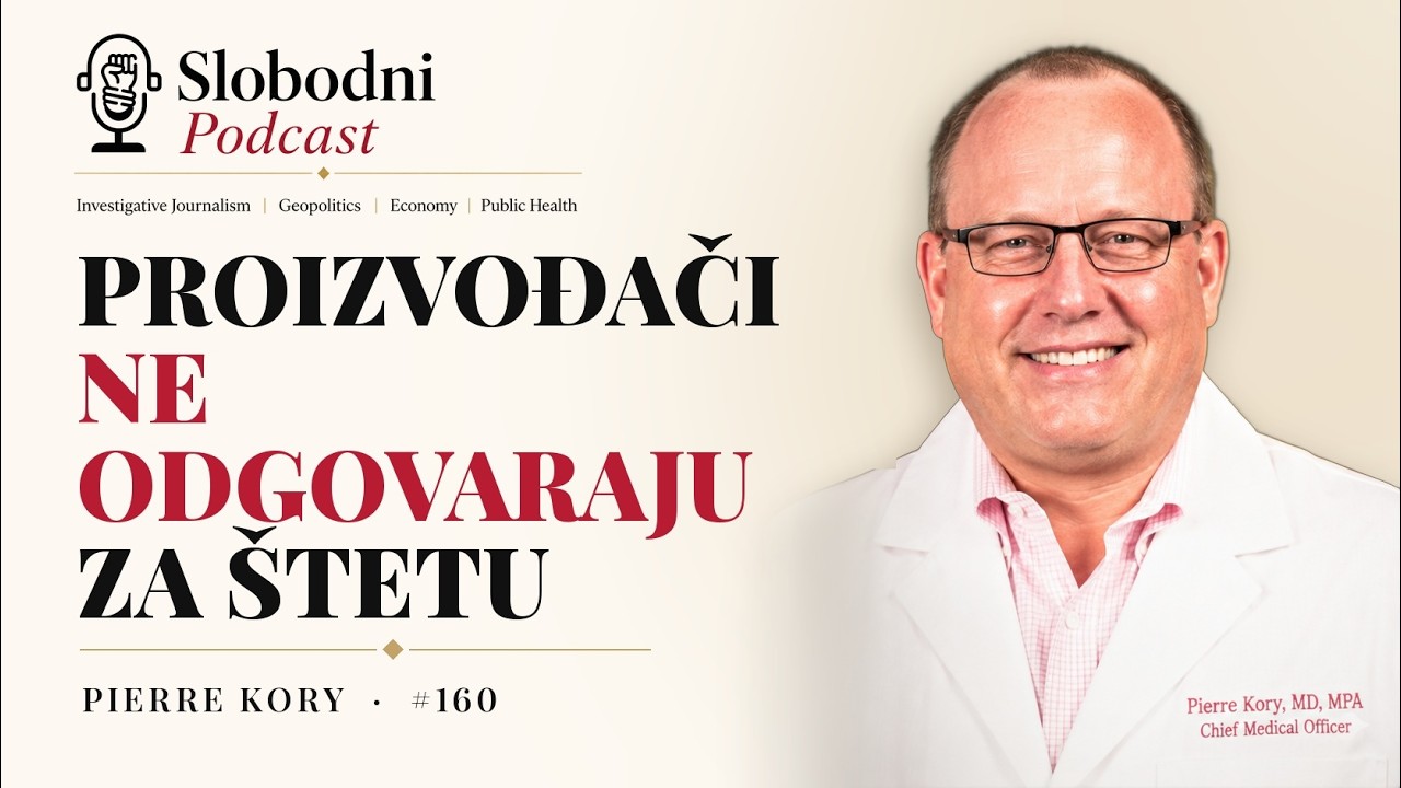1985. – imunitet proizvođača cjepiva od tužbi | Pierre Kory, SLOBODNI podcast #160