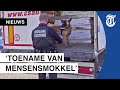 ‘Er sprongen 15 mensen uit een vrachtwagen’