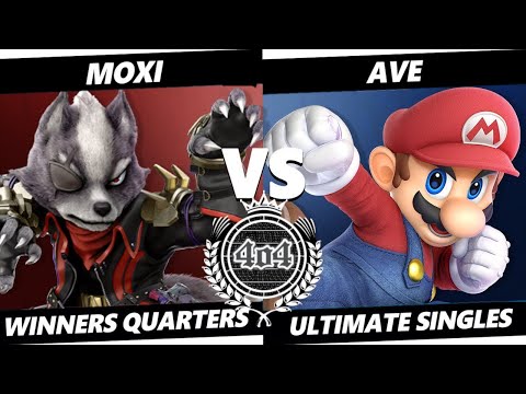 4o4 Smash Night 93 - fc| moxi (Wolf) vs GUMP2| Ave~ (Mario) - Winners Quarter-Final
