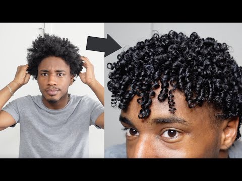EASY WASH DAY ROUTINE FOR HAIR GROWTH | men ft. mielle...
